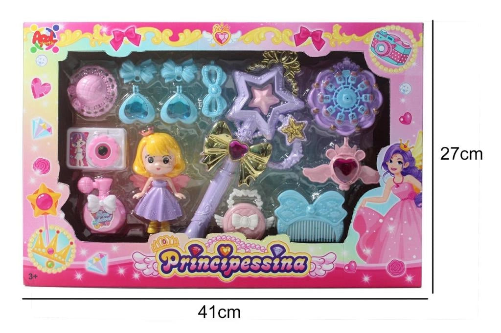 Giocattolo Set Scettro Principessa con Accessori