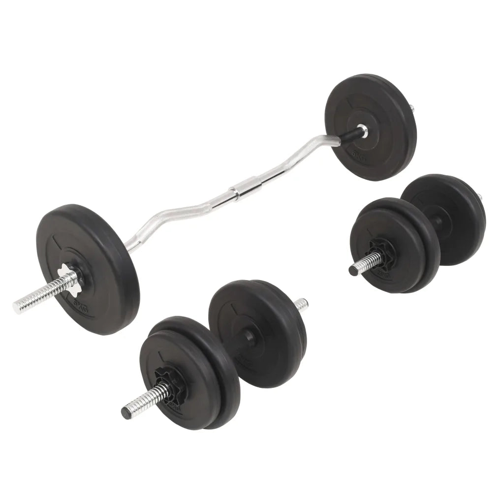 Set Bilanciere e Manubri 30 kgcod mxl 120872