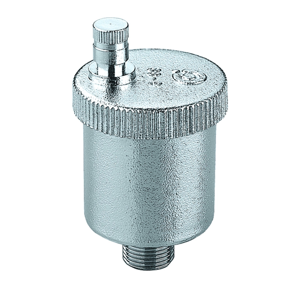 VALVOLA AUTOMATICA MINICAL SFOGO ARIA NICHELATO- 3/8 M- CALEF- pezzi 1