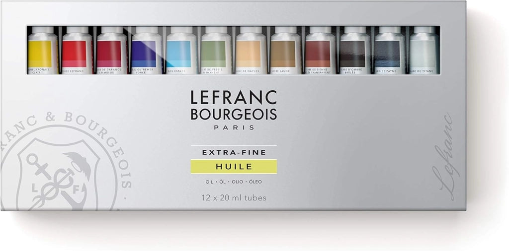 Lefranc Bourgeois Olio Lefranc - Set 12 Tubi Da 20 ml