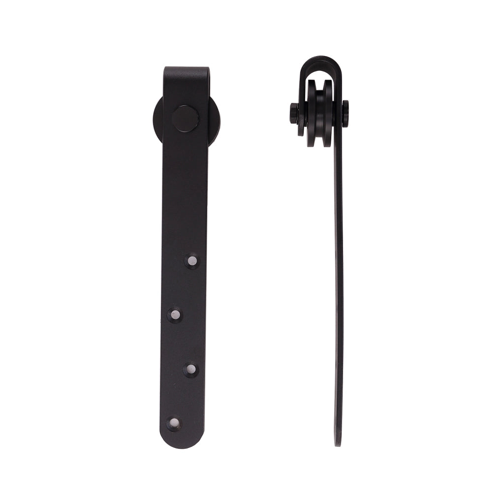 Sistema scorrevole per porte ¨C Minimal ¨C nero acciaio