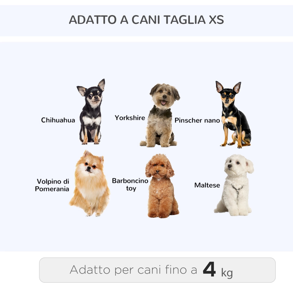 Trasportino per Cani e Gatti con Maniglia ¨C Minimal ¨C Blu 42x25x55cm