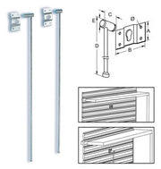 BLOCCA SERRANDA X TAPPARELLE LEGNO O METAL C/PLACC