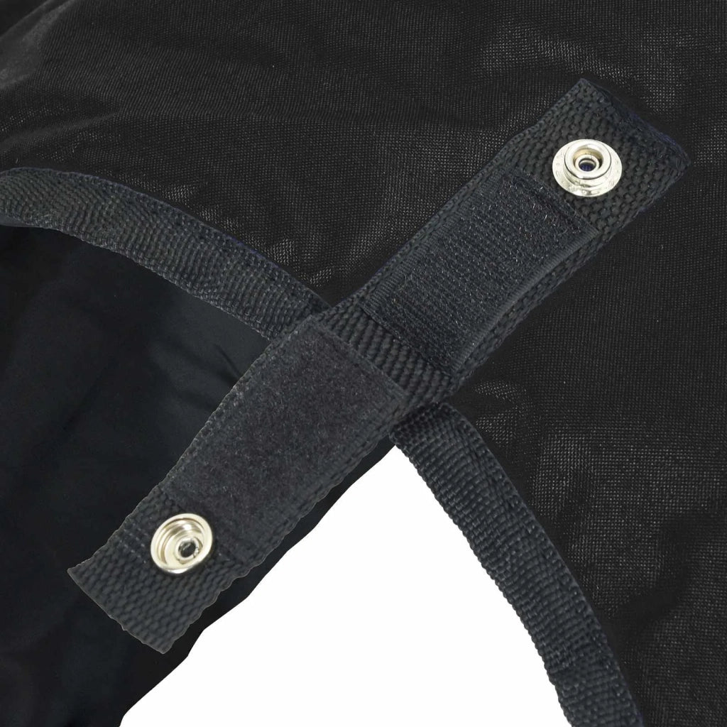 Coperta per Cavalli Verde Scuro e Nero 95 cm Poliestere 42013169