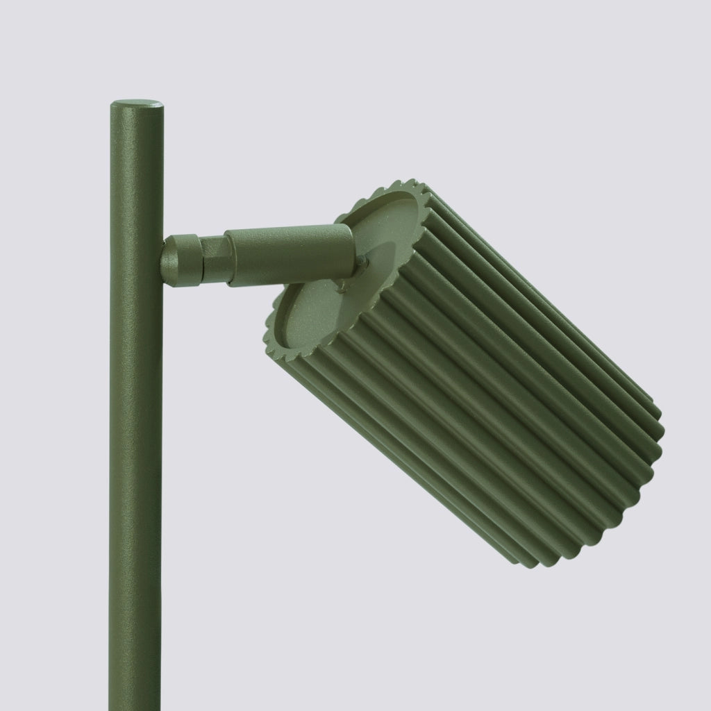 Lampada da tavolo KARBON verde oliva