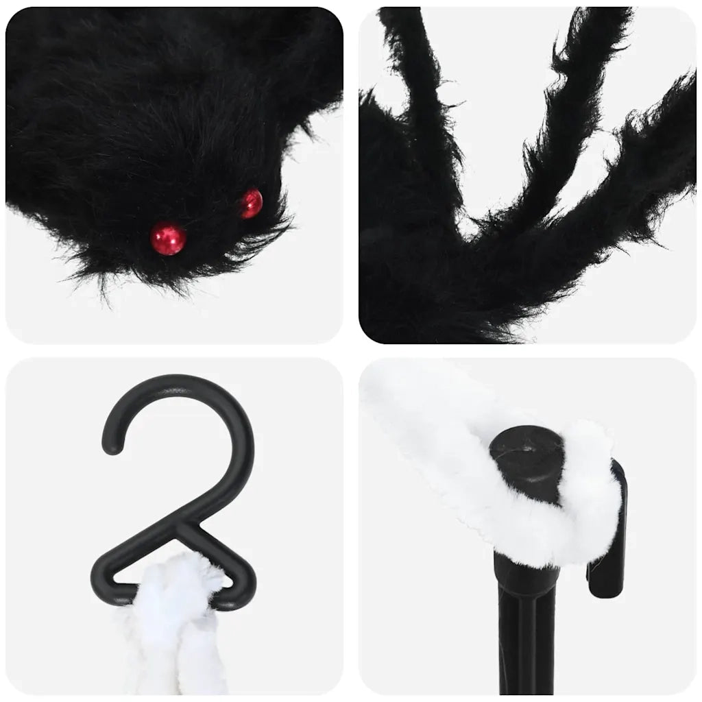 Decorazione di Halloween con ragni e ragnatele 2 pcs Poliestere 42020054