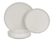 Set 18 piatti Skandik Pepper White