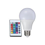 Trade Shop - Lampadina Lampada Faretto Led Rgb Con Telecomando Luce Multicolor E27 Da Interno -