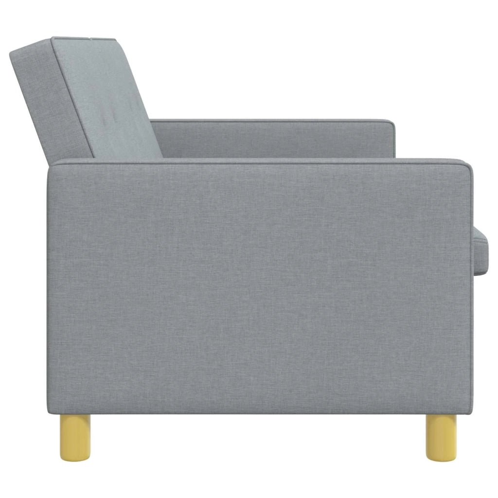Divano Letto Estraibile Verde chiaro Tessuto 42033338