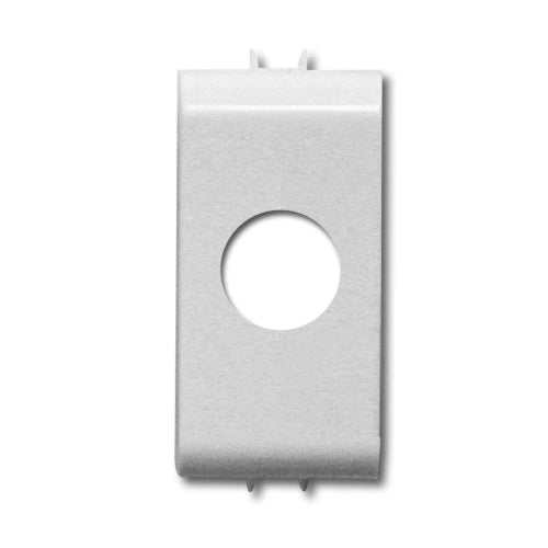 GW-CB ADATTATORE PER LA SERIE CIVILE GEWISS CHORUS BIANCO LUCIDO ® DI COLORE BIANCO BRILLANTE CON 1 FORO PER LE PRESE A 1 USCITA (SPI E SPF)