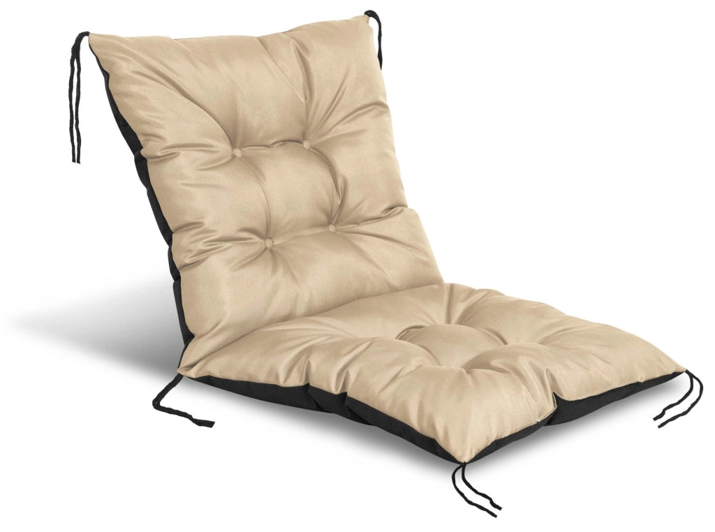 AIO FACTORY Cuscino da giardino impermeabile beige 50x50x80 cm