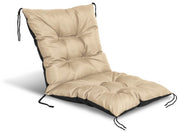AIO FACTORY Cuscino da giardino impermeabile beige 50x50x80 cm