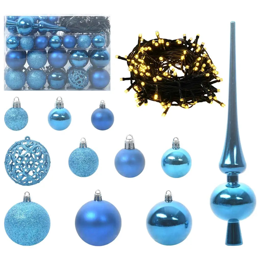 Albero di Natale artificiale con 150 LED Verde 120 cm 3394928