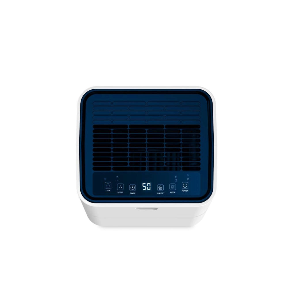 Argoclima DRY PURY EVO 11 Deumidificatore 11 l-24h per ambienti fino a 12 m² filtro antipolvere carboni attivi 36 dB 180 W colore Bianco