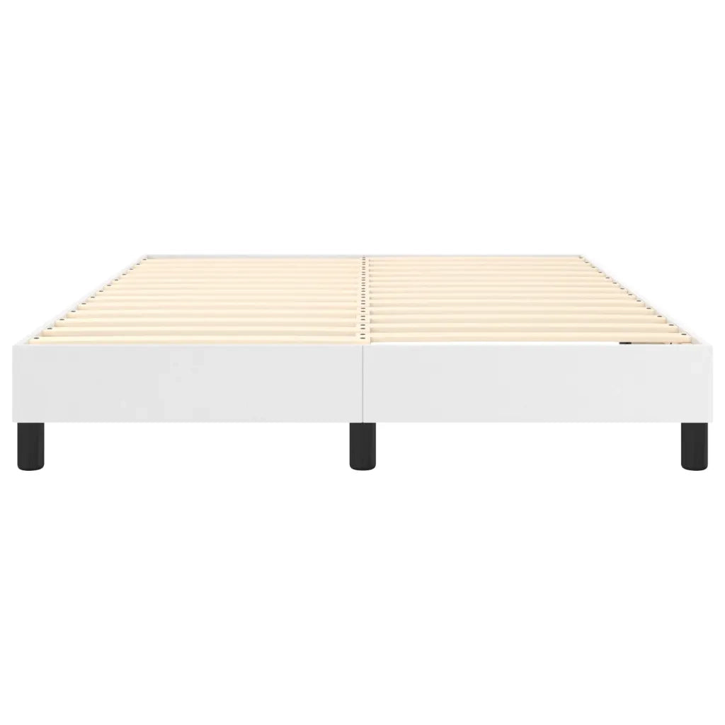Struttura Letto a Rete a Molle Bianco 140x200 cm in Similpelle 3120701