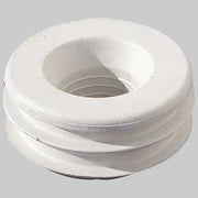 MORSETTO PER WC IN GOMMA BIANCA  50 x 26     MADE IN ITALY