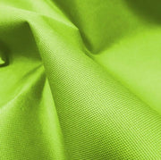 Tela Canvas Duro 600D Impermeabile, Verde Limone, 1 Metro (100cm x 150cm)