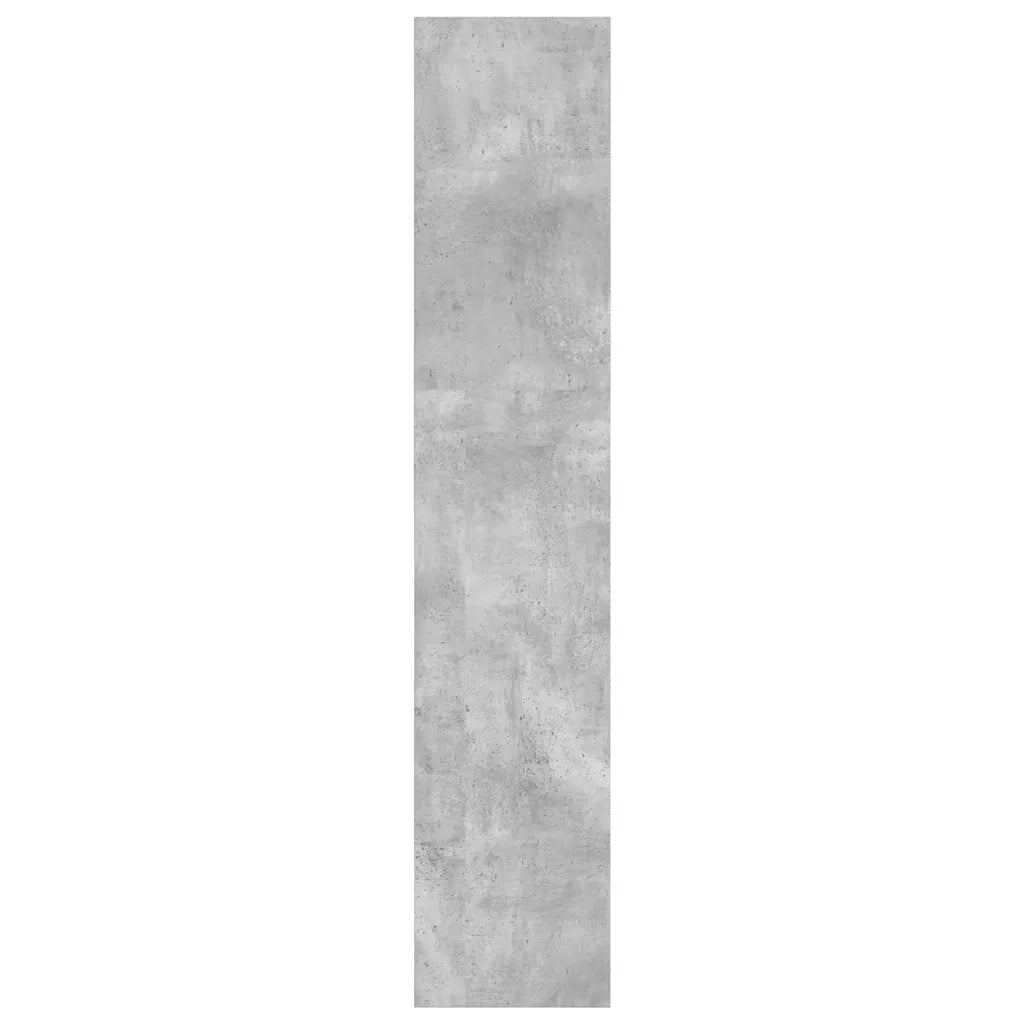 Libreria Grigio Cemento 40x30x152 cm in Legno Multistrato 857879