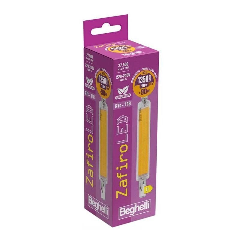 Beghelli Lampadina Led Zafiroled R7S 118mm