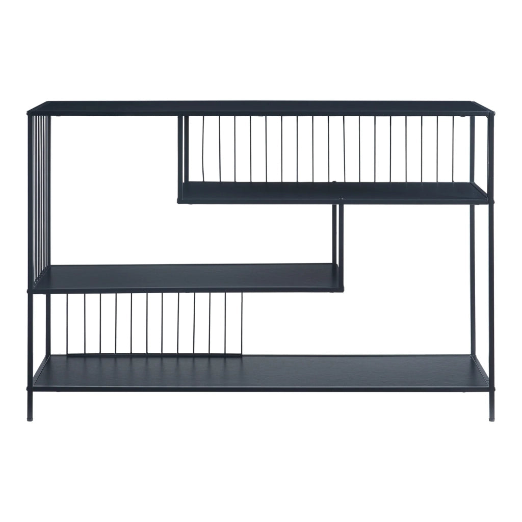Tavolo consolle 120 x 33 x 80 cm nero 03_0010883