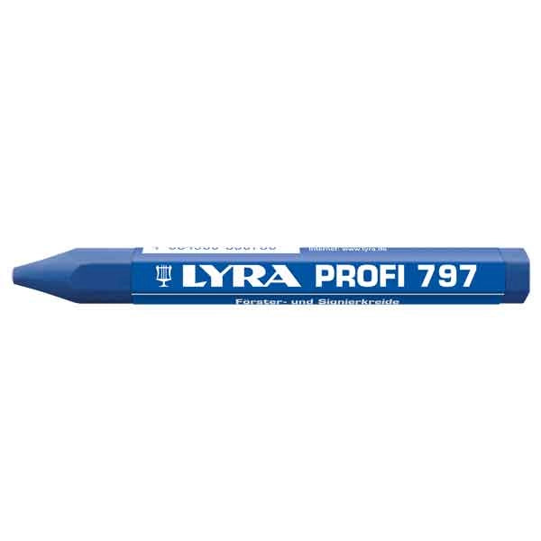 GESSO A CERA FORESTALE '797' LYRA  Colore giallo - 12 pezzi- LYRA