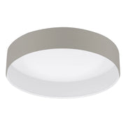 Plafoniera Moderna Pasteri Policarbonato Bianco 3 Luci Led 3,6W