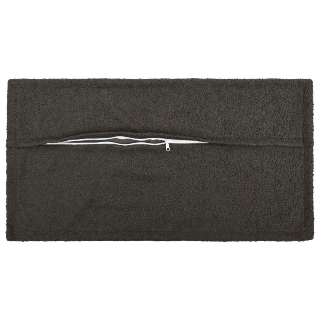 Federa 2 pcs HOUTEN Grigio Scuro 40 x 70 cm Bouclé 917844