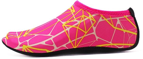 Pantaloni da immersione per bambini con suola in gomma - Adatti per nuoto, surf, yoga, spiaggia, piscina - Disegno a motivi di corallo - Codice prodotto S