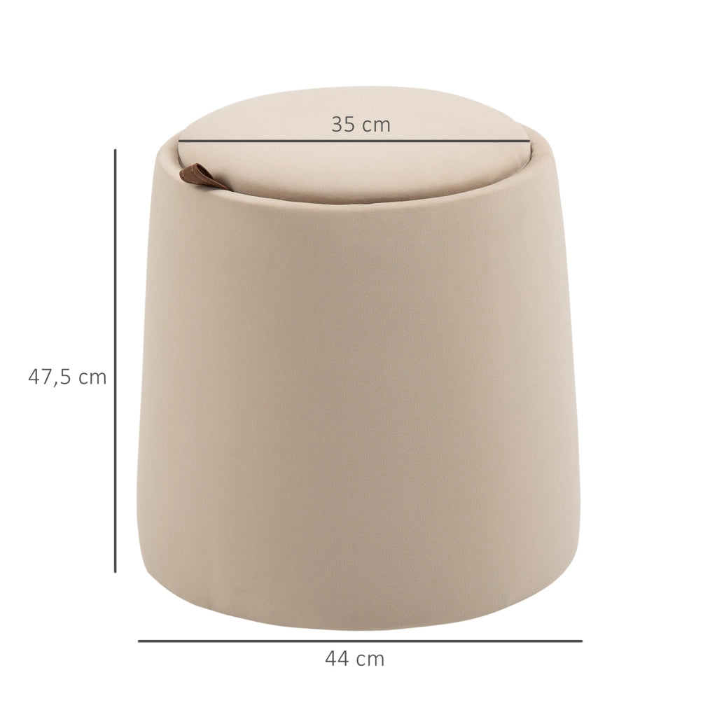 Tavolino ¨C Minimal ¨C beige 44x47.5 cm