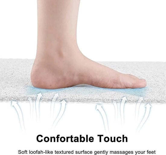 Mat di doccia antiscivolo per bagno 80x80cm