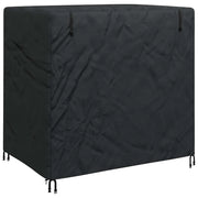 Copertura per dondolo da esterno Nero 175 x 125 x 180 cm