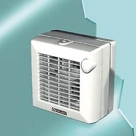 Vortice 11301 M 120-5 Aspiratore Elicoidale da Parete 175 m³-h 20 W 39,5 dB IPX4 colore Bianco