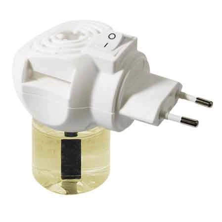 DIFFUSORE LIQUIDO ANTIMOSCHE E ANTIZANZARE Base + 1 ricarica