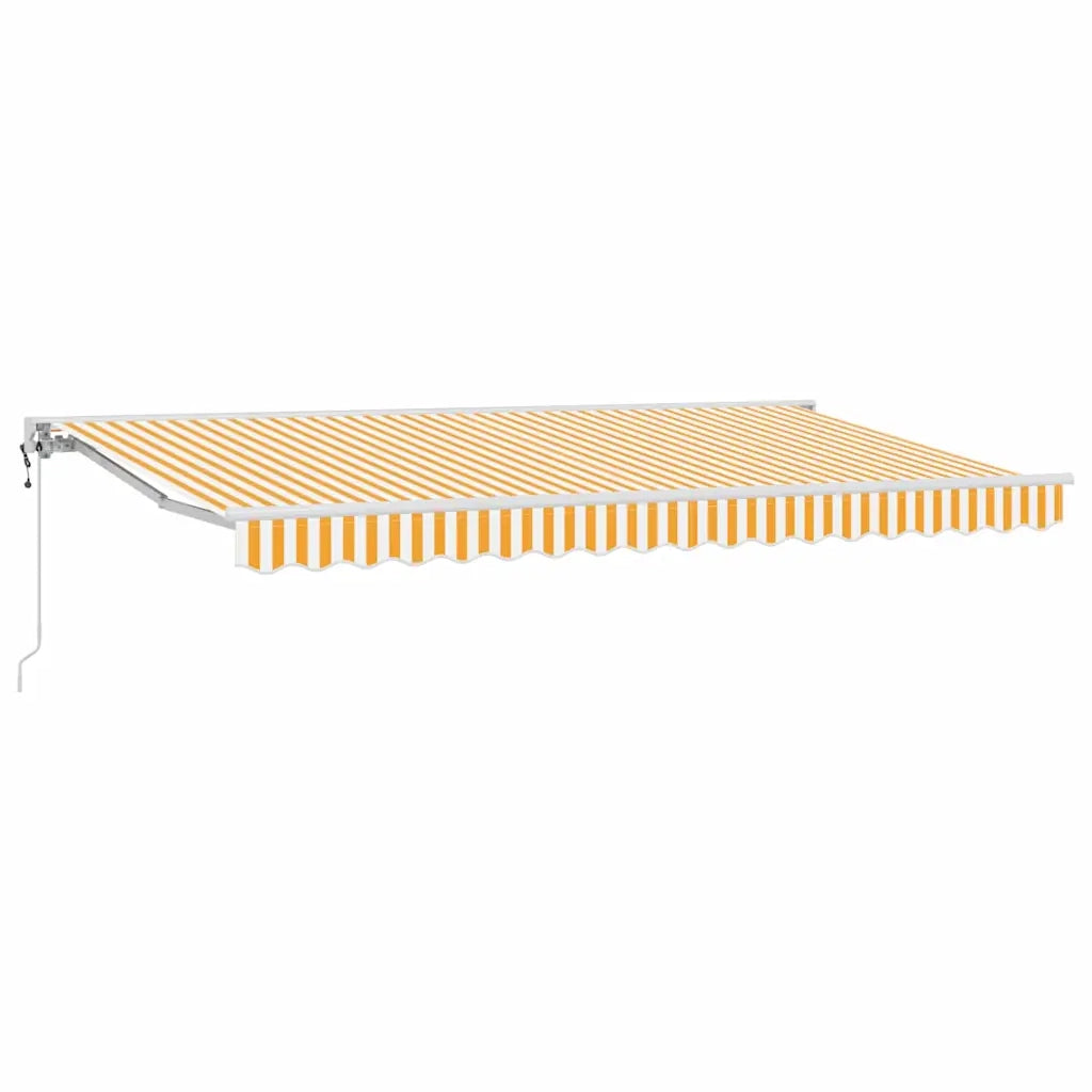 Struttura della tenda Giallo e Bianco 350 x 200 cm 3329644