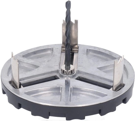 Strumento per fori rotondi adattabile - Borso per fori - Gereedschap per legno/plastica/sanitario - Materiale zinco-lega di alluminio - Alta qualità