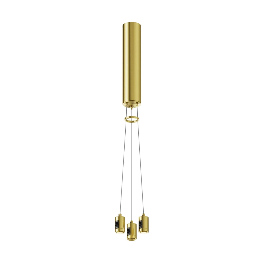 Maytoni Sospensione moderna Flarity 1 luce E14 ottone alluminio