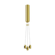 Maytoni Sospensione moderna Flarity 1 luce E14 ottone alluminio