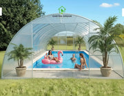 Copertura per Piscina Garten Dream SERENA 4x8 m con Policarbonato 4 mm