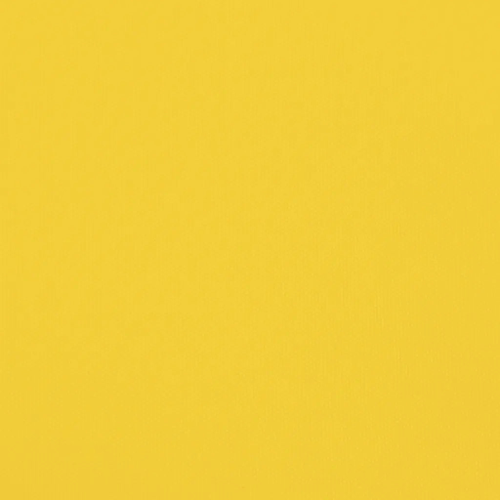 Rimorchio da Bici Giallo e Nero in Tessuto Oxford e Ferro