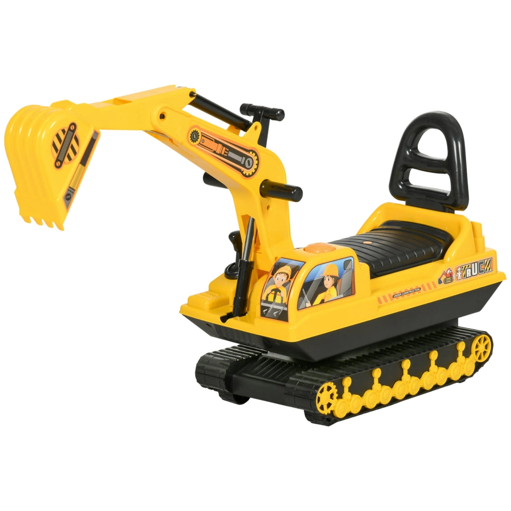 Trattore Giocattolo per Bambini ¨C Minimal ¨C Giallo