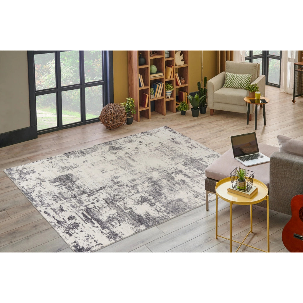 Tappeto Vintage Ilena 800 Grigio in Poliestere
