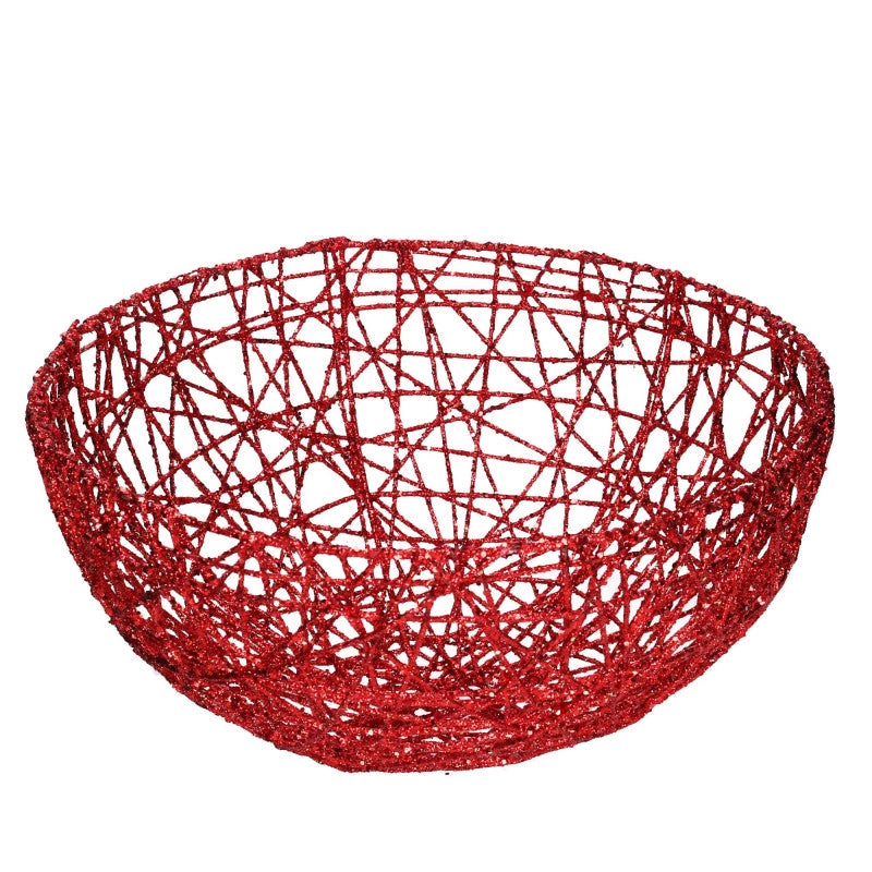 Sfera metallo rosso cm ø60h60