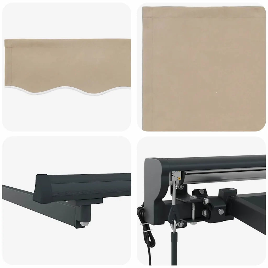 Struttura della tenda Beige 400 × 300 cm 3330622