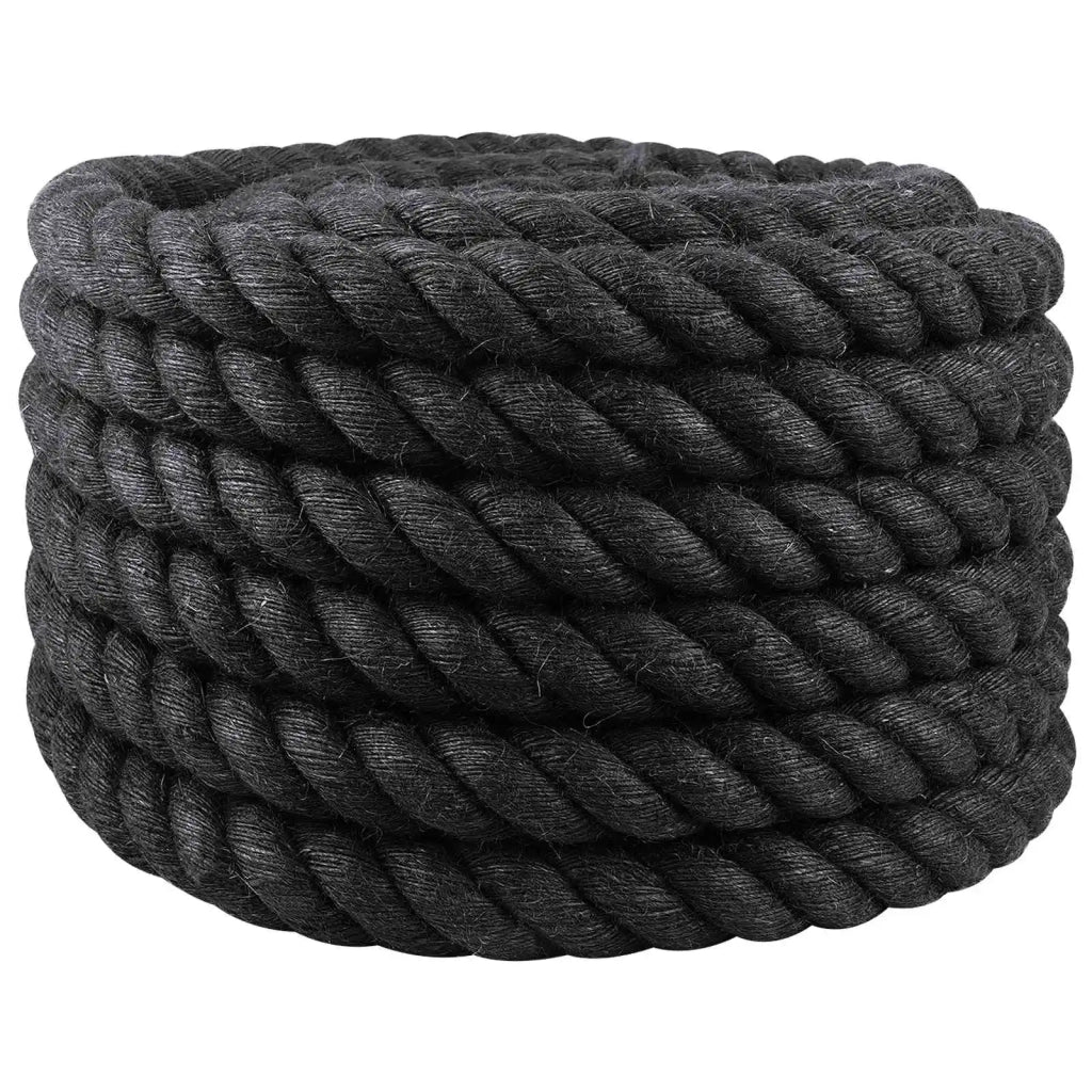 Corda | Fune di Juta 36 Nero 100% juta Tossa