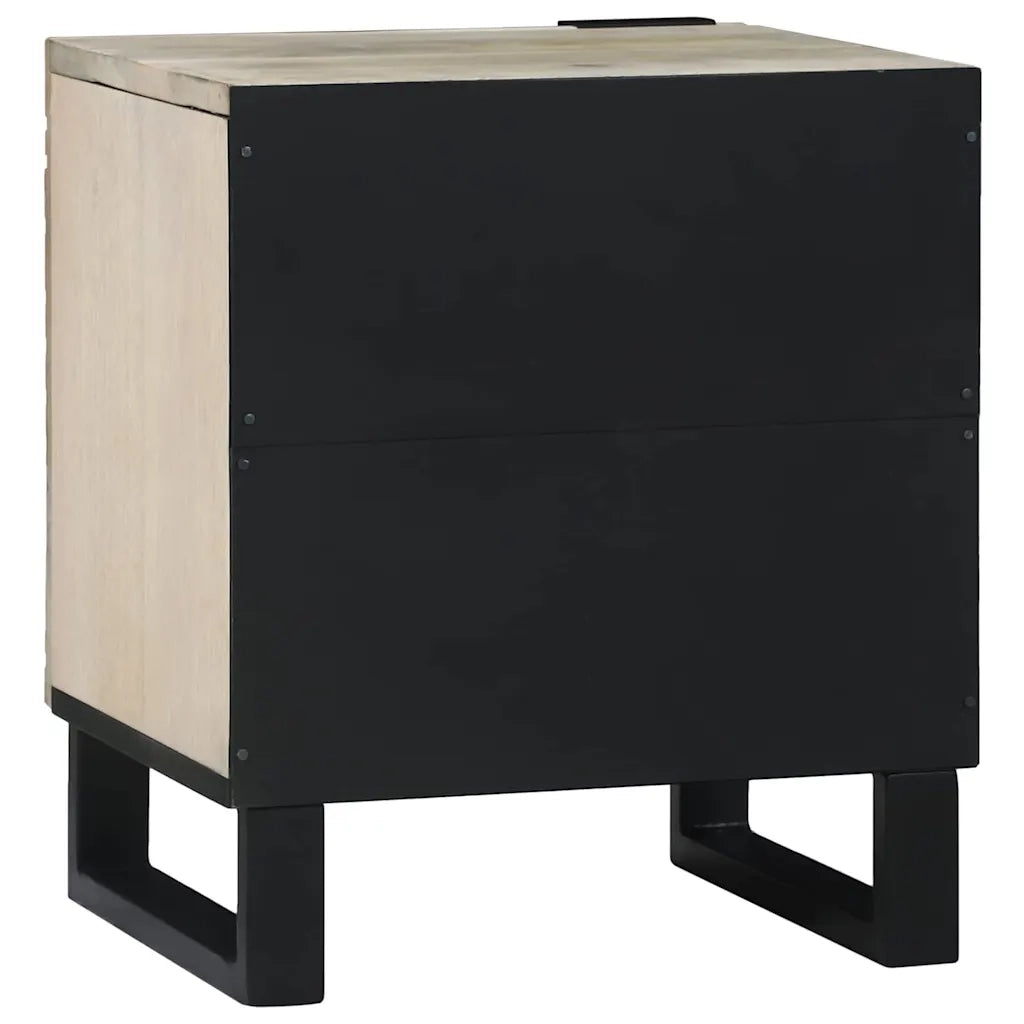 Armadio da Notte 2 pcs Bianco 40 x 33 x 46 cm 4017969