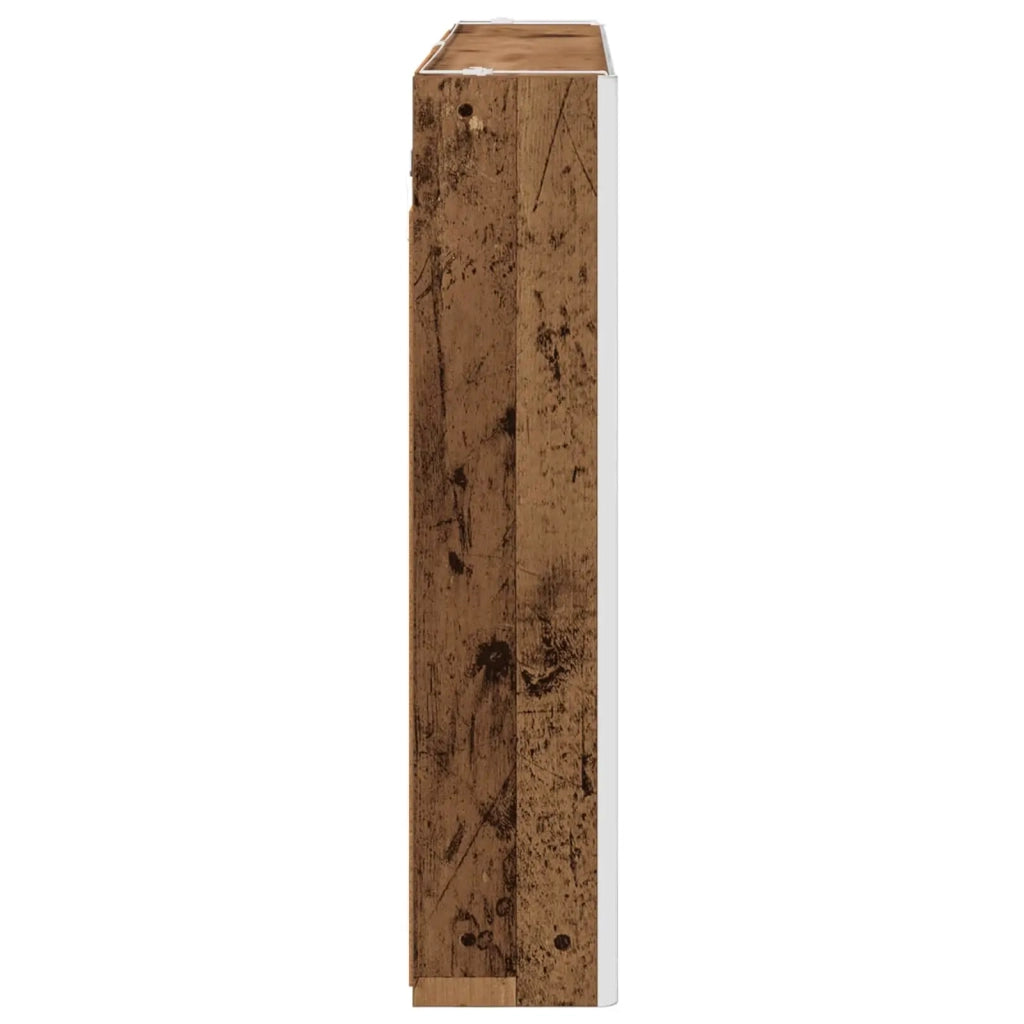 Mobiletto per specchio da bagno Legno vecchio 889277