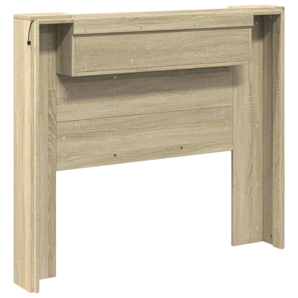 Testiera | Testata Rovere Sonoma 120 x 16,5 x 103,5 cm Legno multistrato