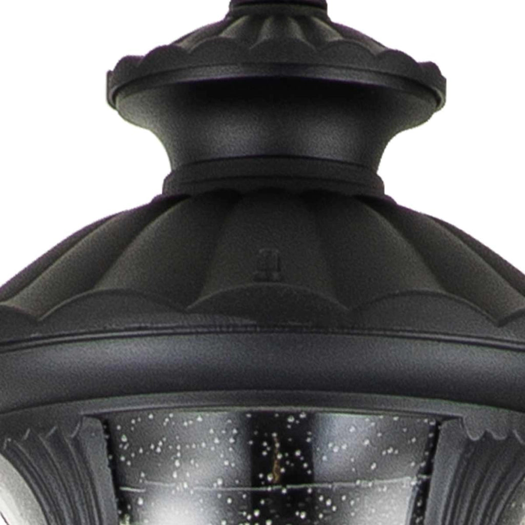 Lanterna giardino Chicago nera E27 60W IP44 Elstead