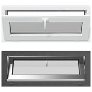 Finestra per Soffitta RISOR 100 x 40 cm PVC e Vetro Antracite CFW5604925