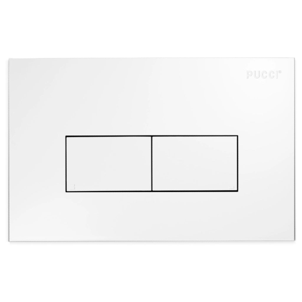 PLACCA 2 TASTI MODELLO ECO LINEA BIANCA   PUCCIPLAST Srl
